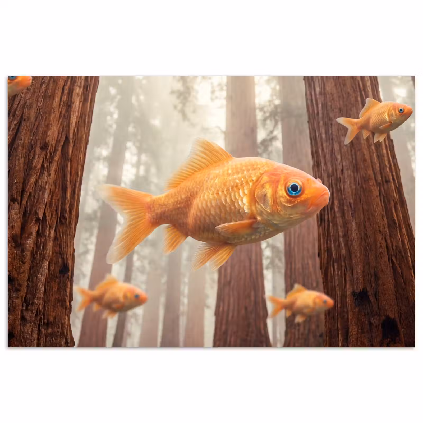 Poster - Vis - Bos - Fantasie — 1