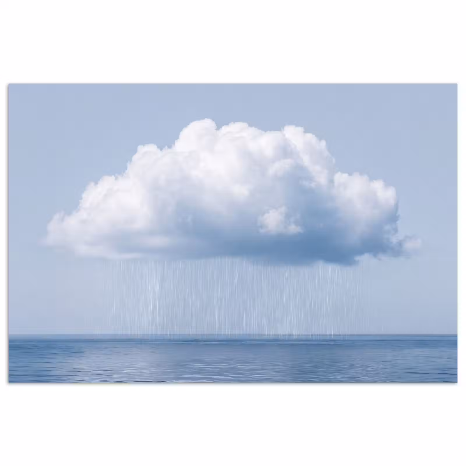 Poster - Wolk - Regen - Natuur — 1
