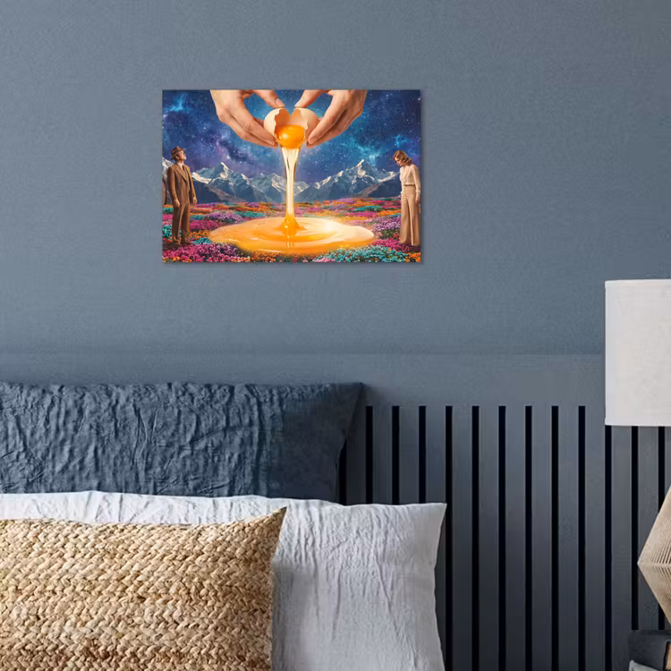 Poster - Handen - Ei - Surrealisme — 3