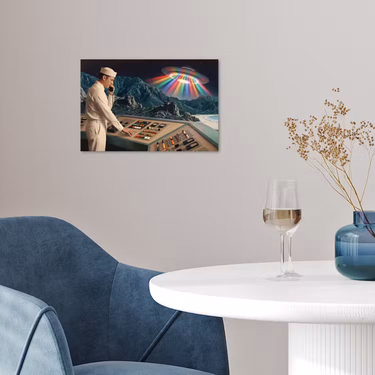 Poster - Man - Controlekamer - Strand — 4