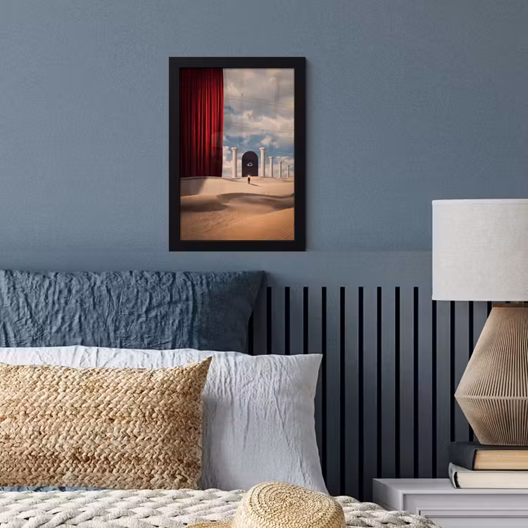 Poster met lijst - Droom - Woestijn - Oog — 3