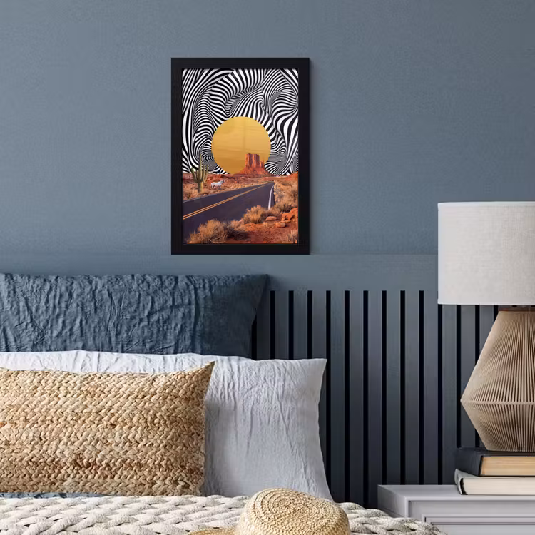 Poster met lijst - Paard - Woestijn - Natuur — 3
