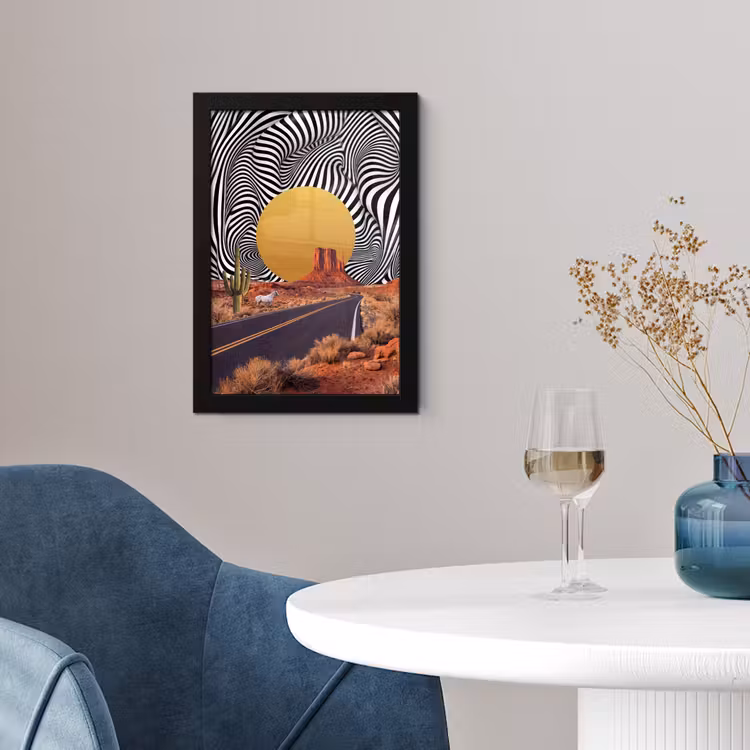 Poster met lijst - Paard - Woestijn - Natuur — 4