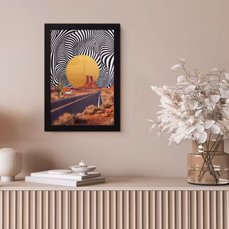Poster met lijst - Paard - Woestijn - Natuur — 5