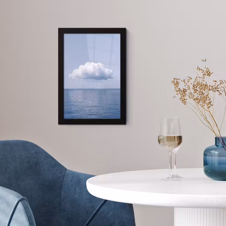 Poster met lijst - Wolk - Regen - Natuur — 4
