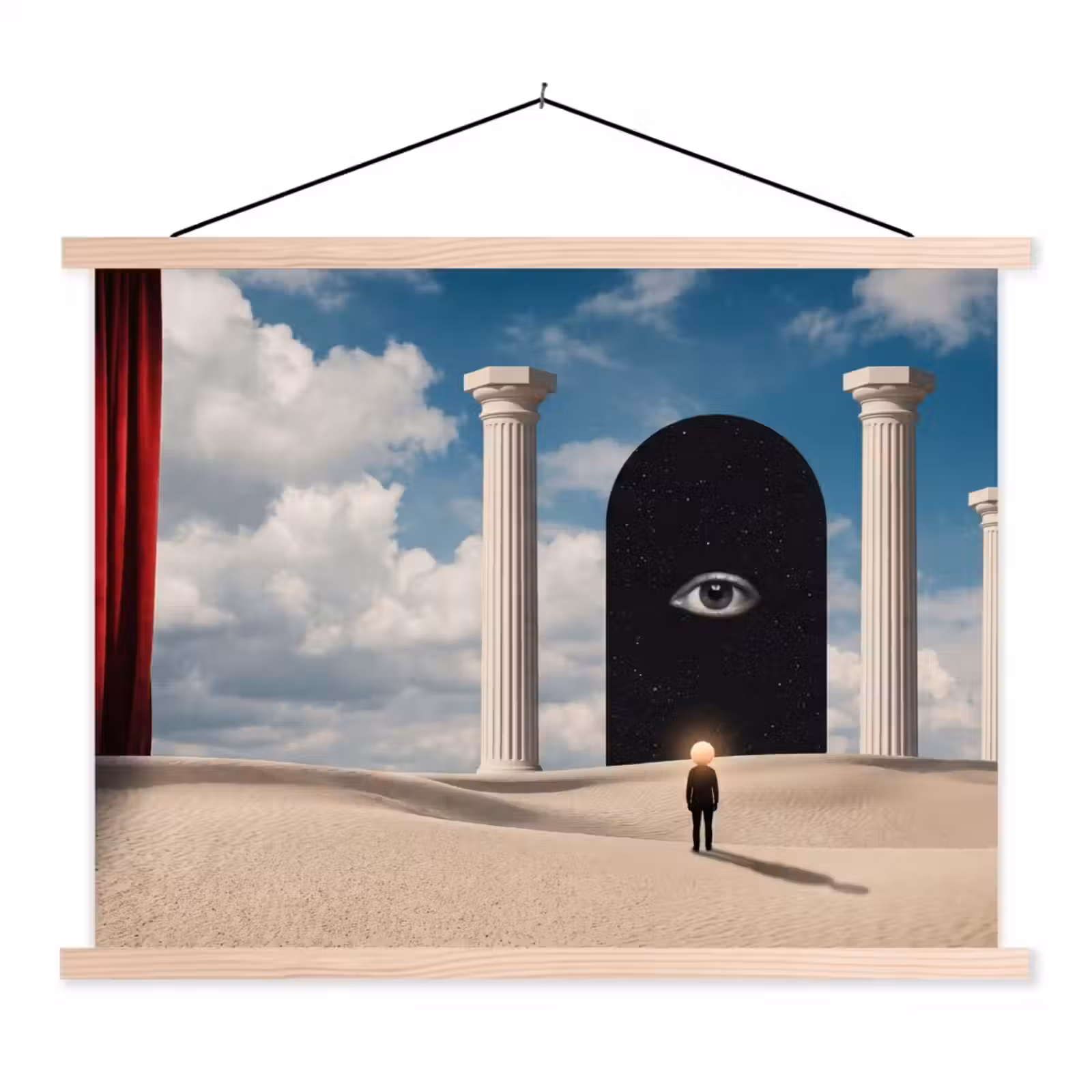 Schoolplaat - Droom - Woestijn - Oog — 1