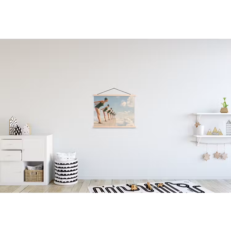 Schoolplaat - Vrouwen - Duikhouding - Wolken — 3