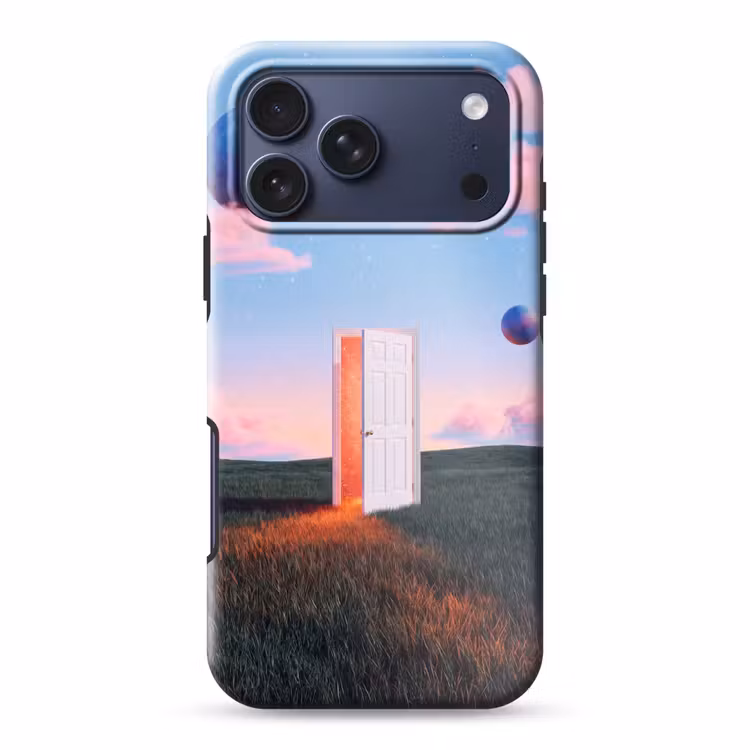 Telefoonhoesje Toughcase - Deur - Fantasie - Ruimte — 1