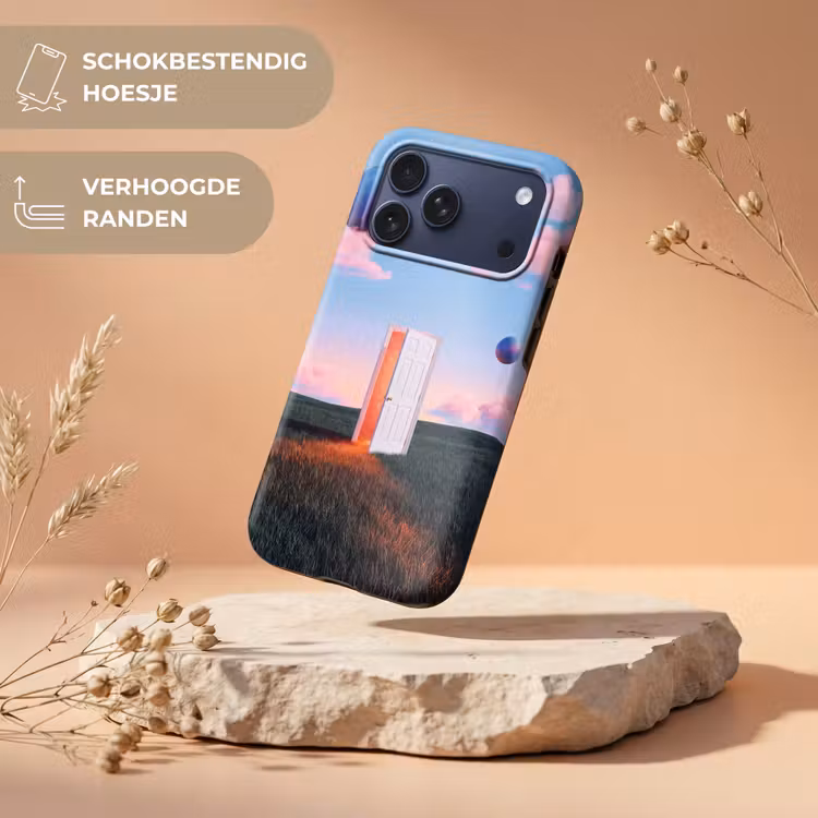Telefoonhoesje Toughcase - Deur - Fantasie - Ruimte — 5