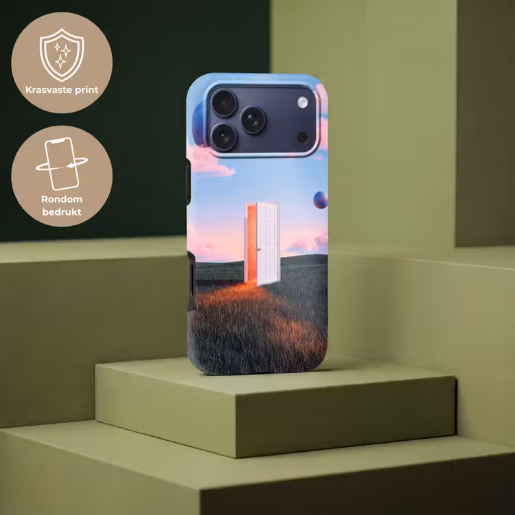 Telefoonhoesje Toughcase - Deur - Fantasie - Ruimte — 7