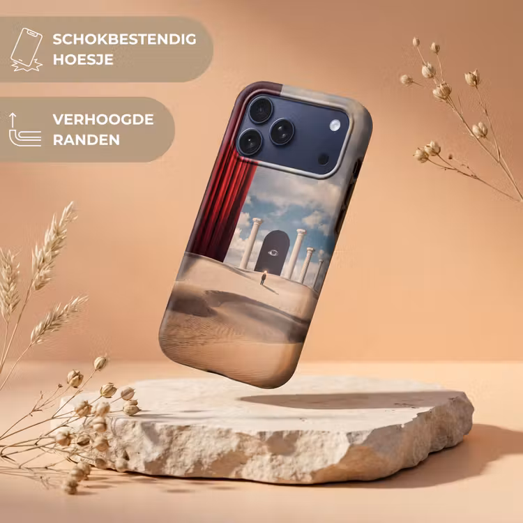 Telefoonhoesje Toughcase - Droom - Woestijn - Oog — 5