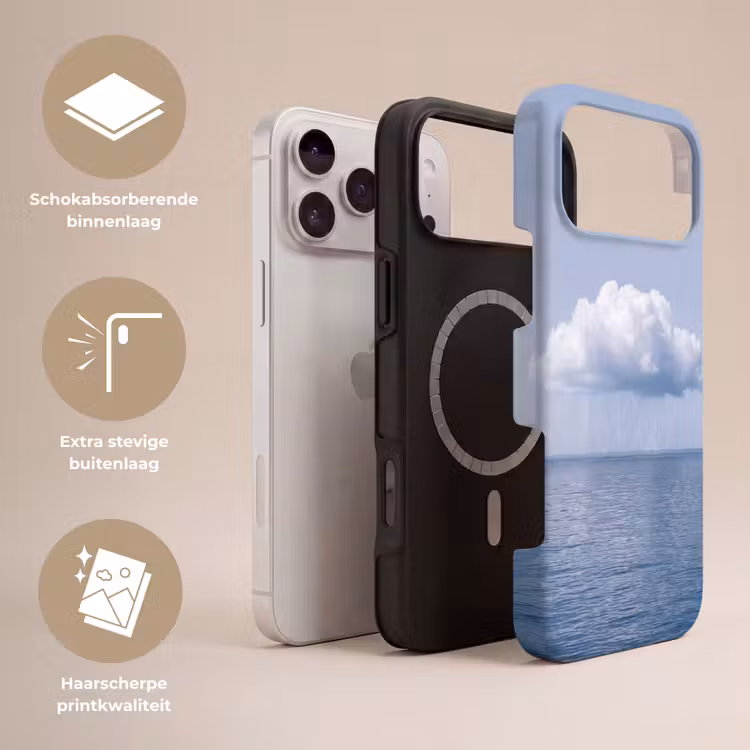 Telefoonhoesje Toughcase - Wolk - Regen - Natuur — 3
