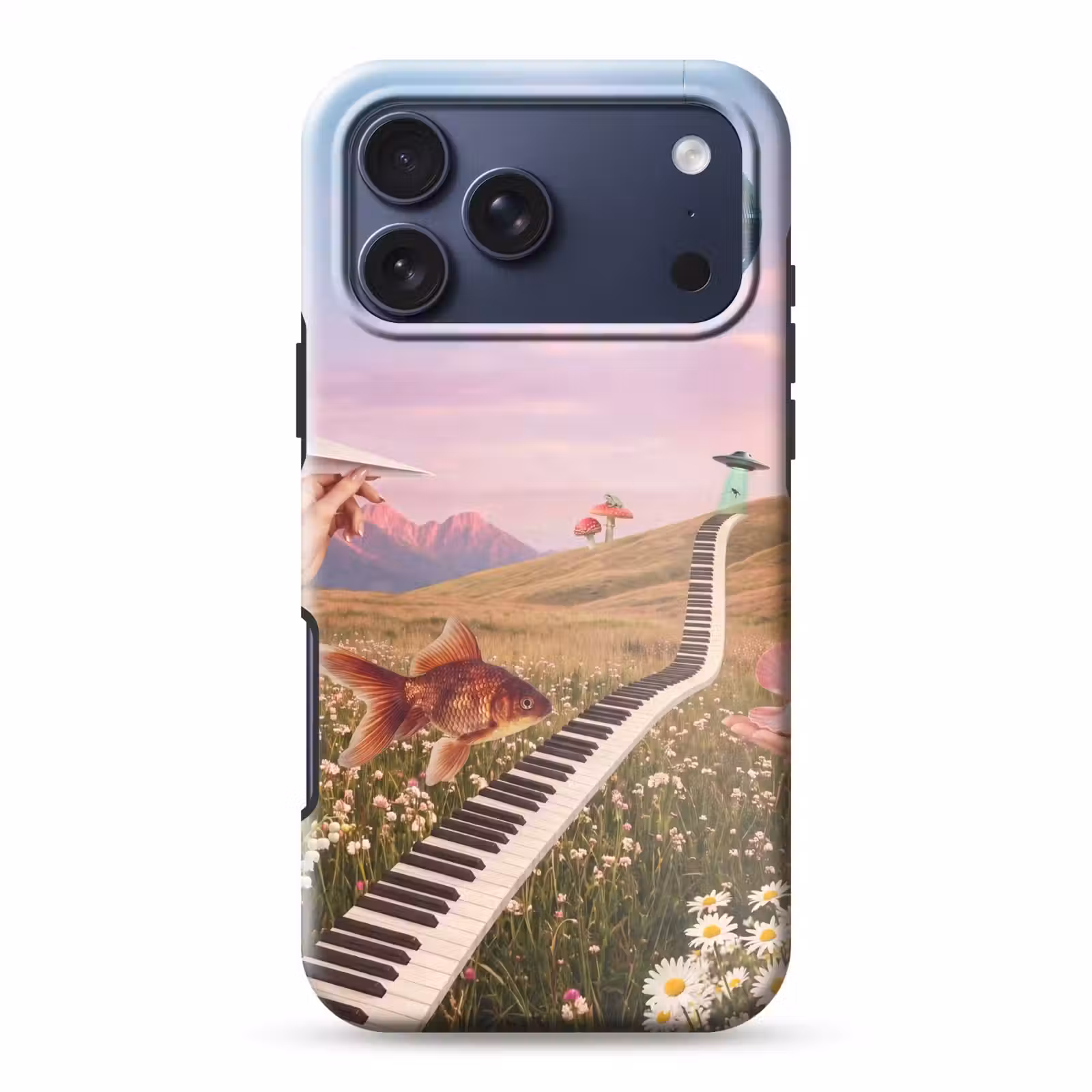 Telefoonhoesje Toughcase - Vis - Natuur - Abstract — 1