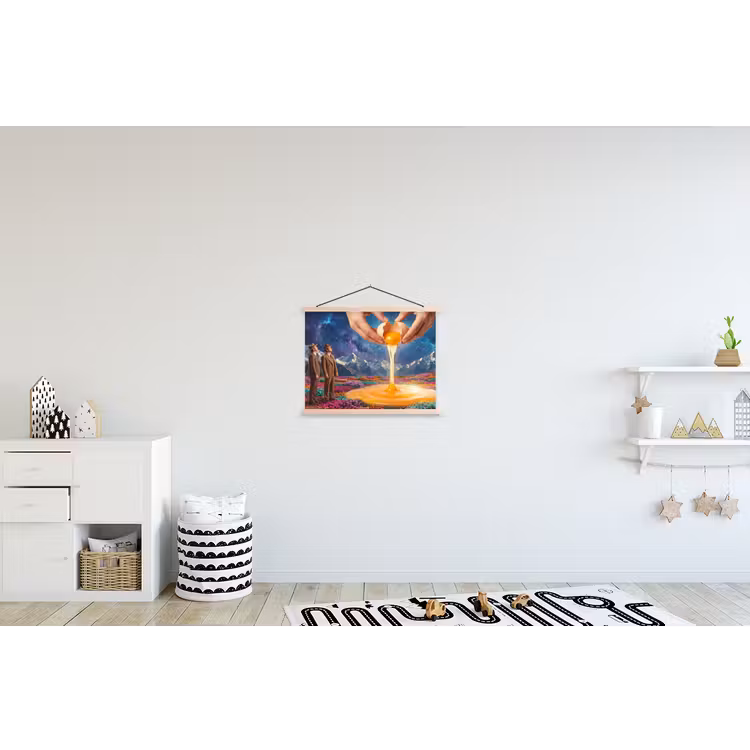 Schoolplaat - Handen - Ei - Surrealisme — 3