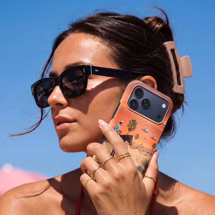 Telefoonhoesje Toughcase - Cowboy - Paard - Woestijn — 6