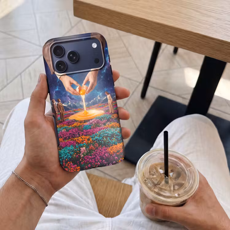 Telefoonhoesje Toughcase - Handen - Ei - Surrealisme — 4