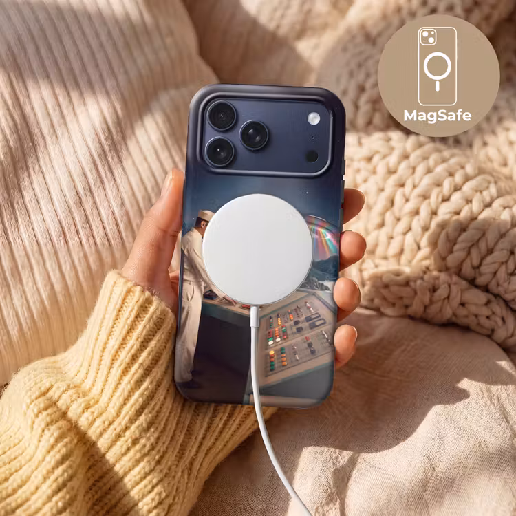 Telefoonhoesje Toughcase - Man - Controlekamer - Strand — 8