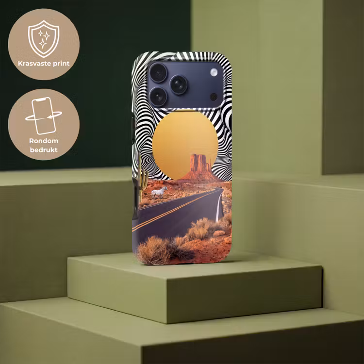 Telefoonhoesje Toughcase - Paard - Woestijn - Natuur — 7