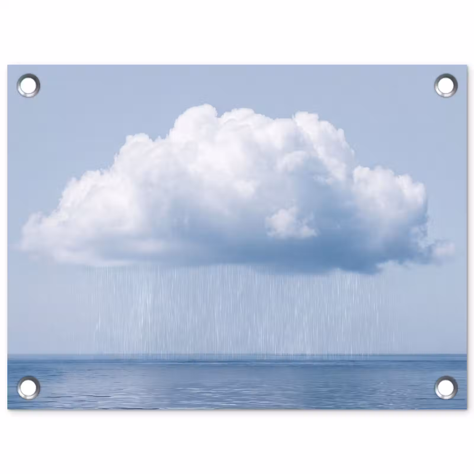 Tuinposter - Wolk - Regen - Natuur — 1
