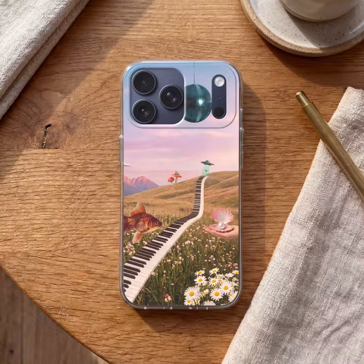 Telefoonhoesje Softcase - Vis - Natuur - Abstract — 2