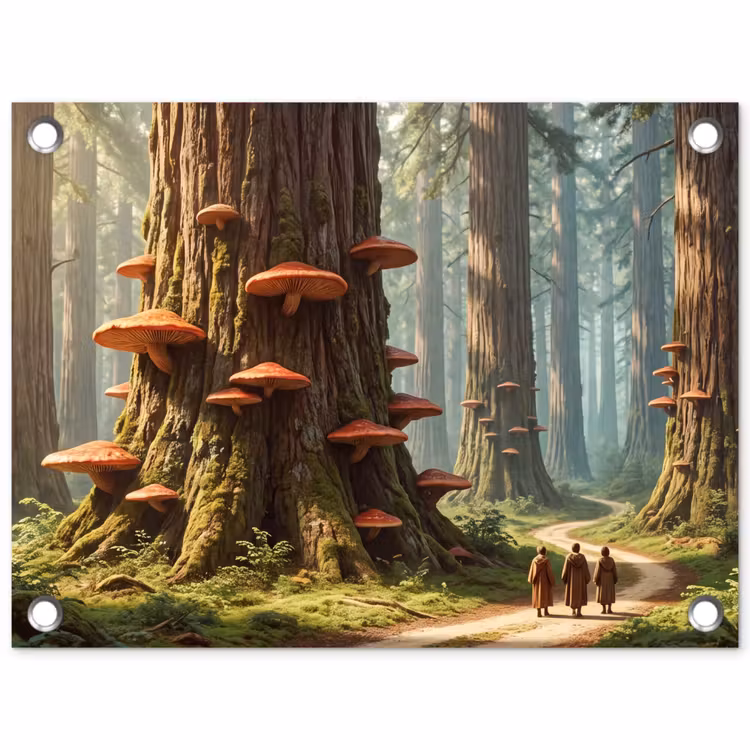 Tuinposter - Bos - Bomen - Natuur — 1