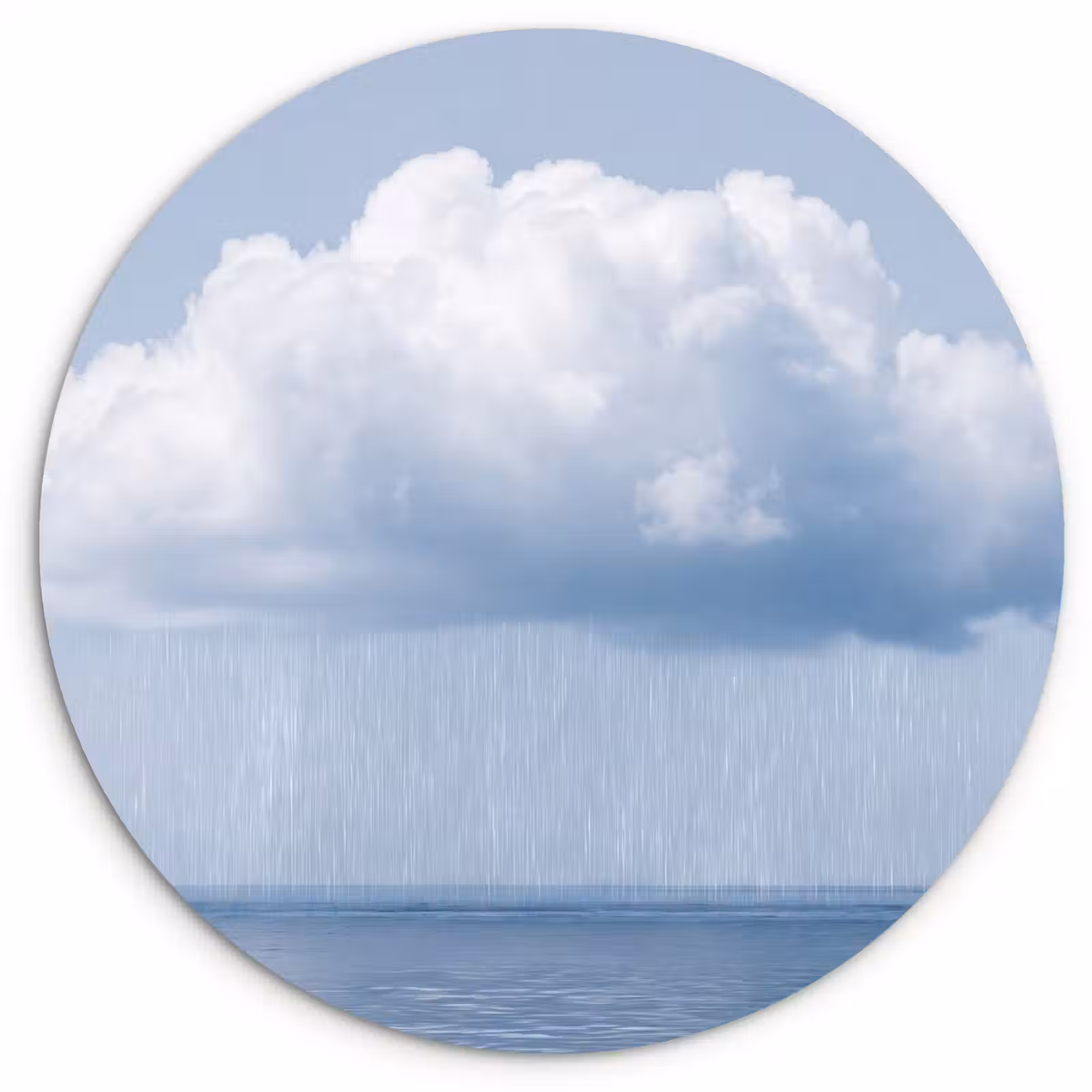 Wandcirkel - Glas - Wolk - Regen - Natuur — 1