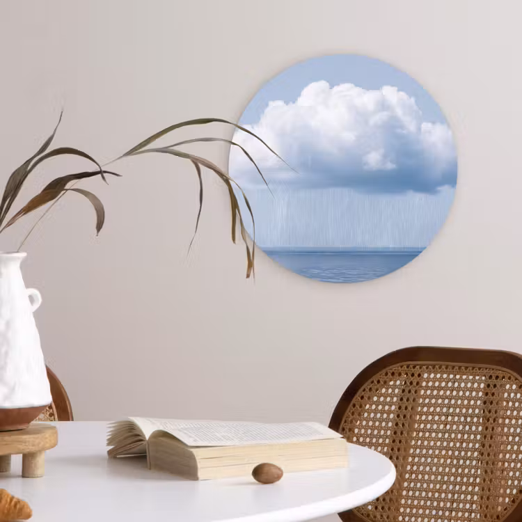 Wandcirkel - Glas - Wolk - Regen - Natuur — 4