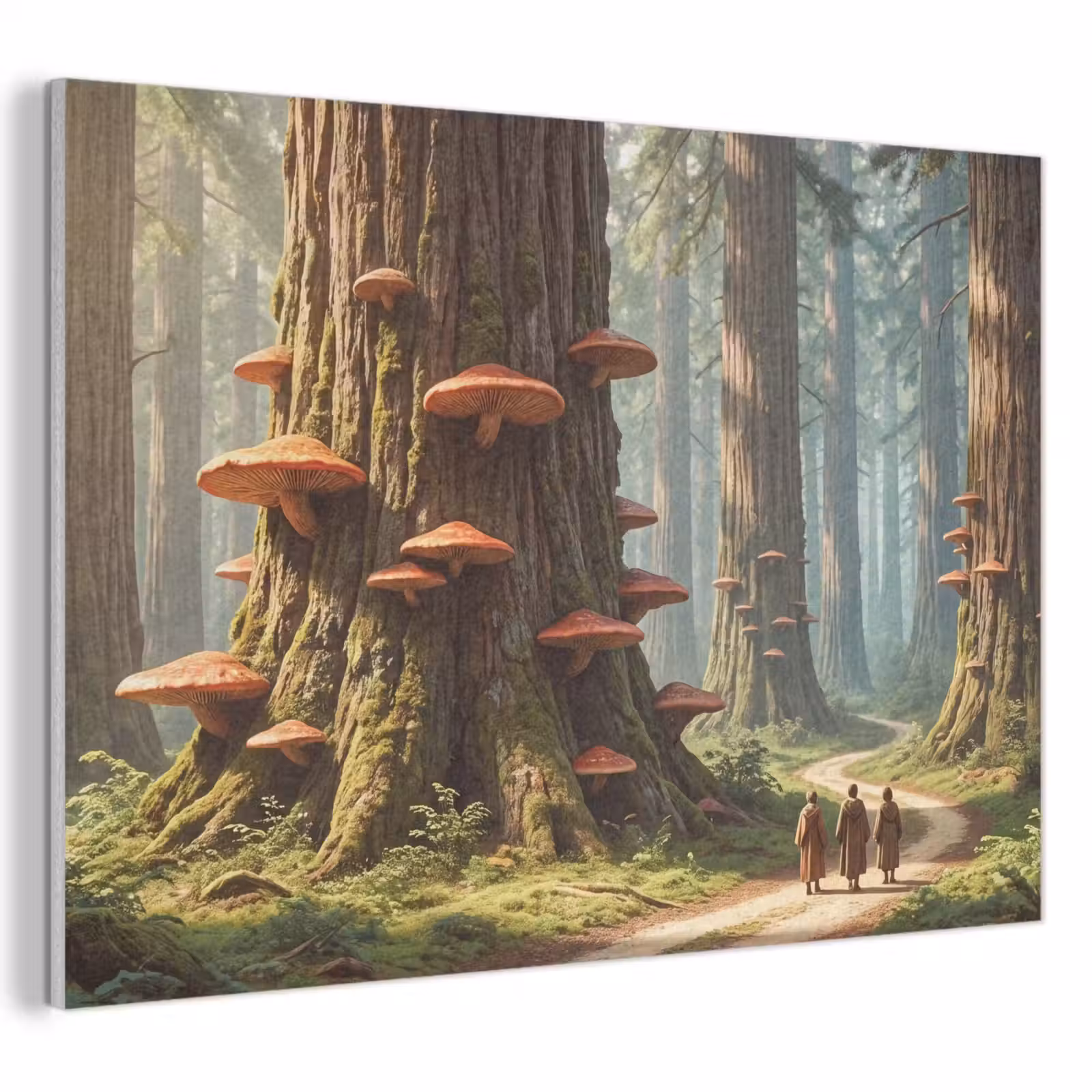 Akoestisch schilderij - Bos - Bomen - Natuur — 1