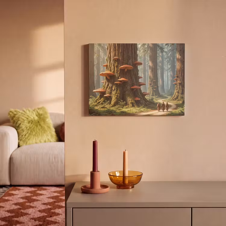 Akoestisch schilderij - Bos - Bomen - Natuur — 2