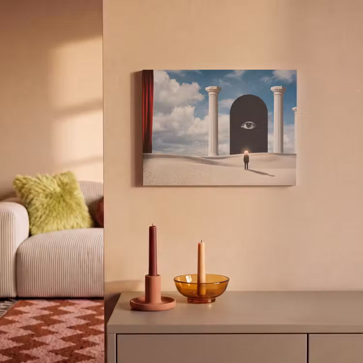 Akoestisch schilderij - Droom - Woestijn - Oog — 2