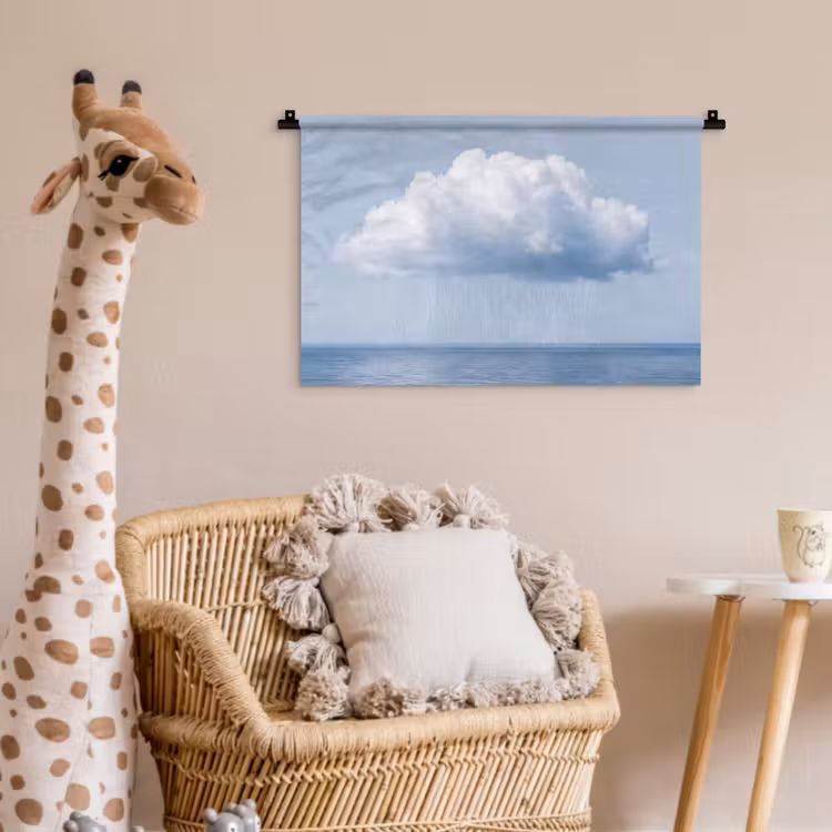 Wandkleed - Wolk - Regen - Natuur — 5