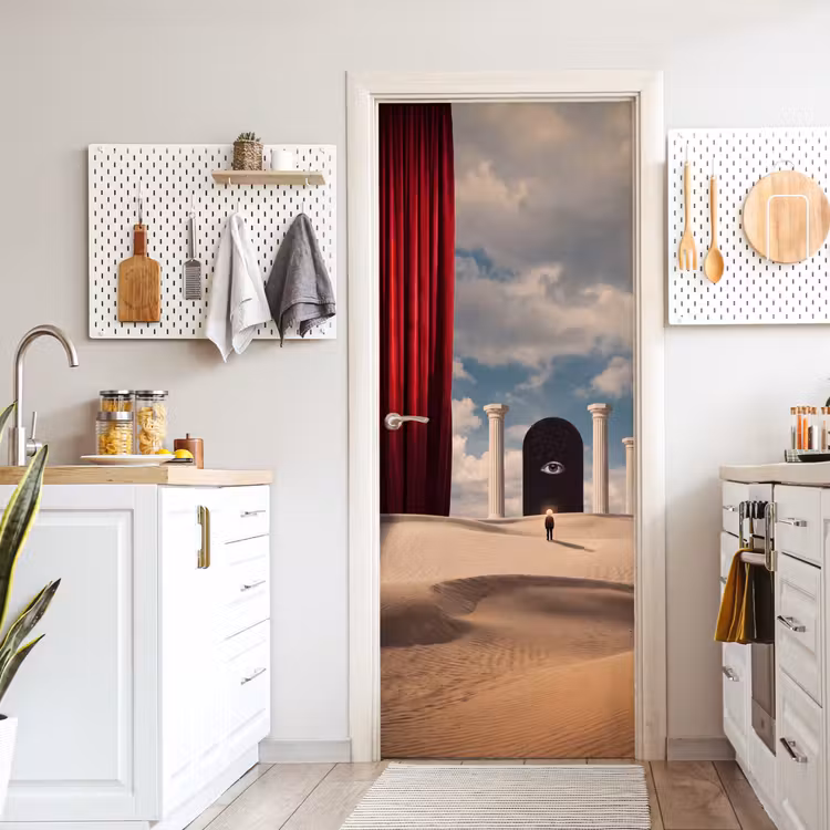 Deursticker - Droom - Woestijn - Oog — 7