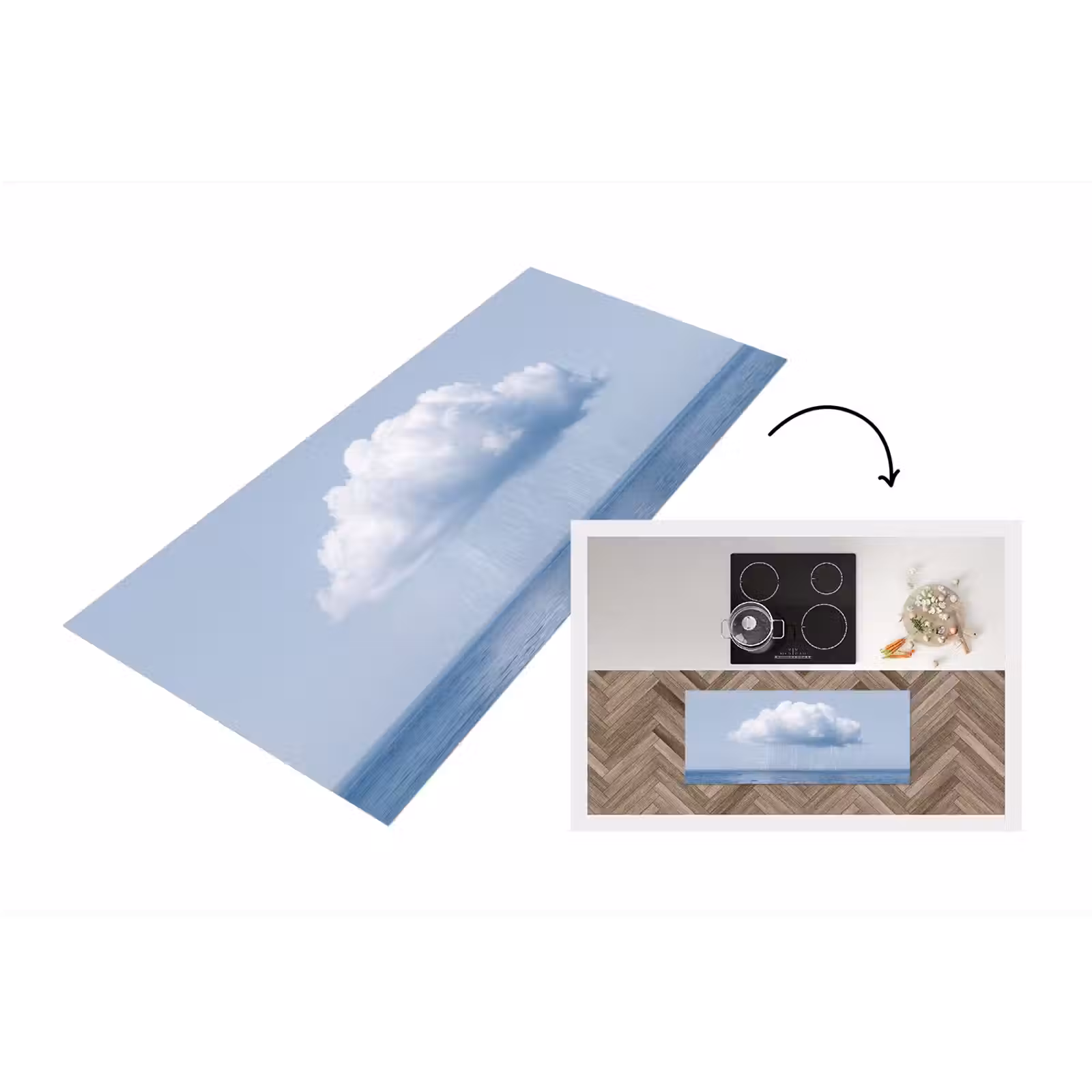Keukenloper - Wolk - Regen - Natuur — 1