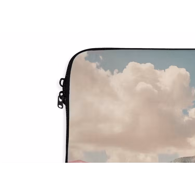 Laptophoes - Dinosaurus - Roze - Landschap — 5