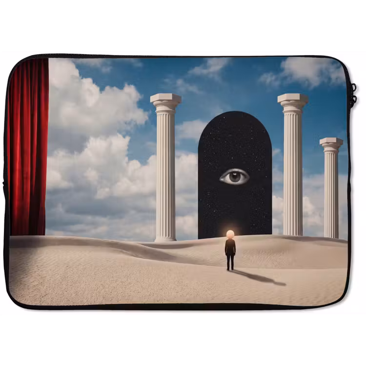 Laptophoes - Droom - Woestijn - Oog — 1