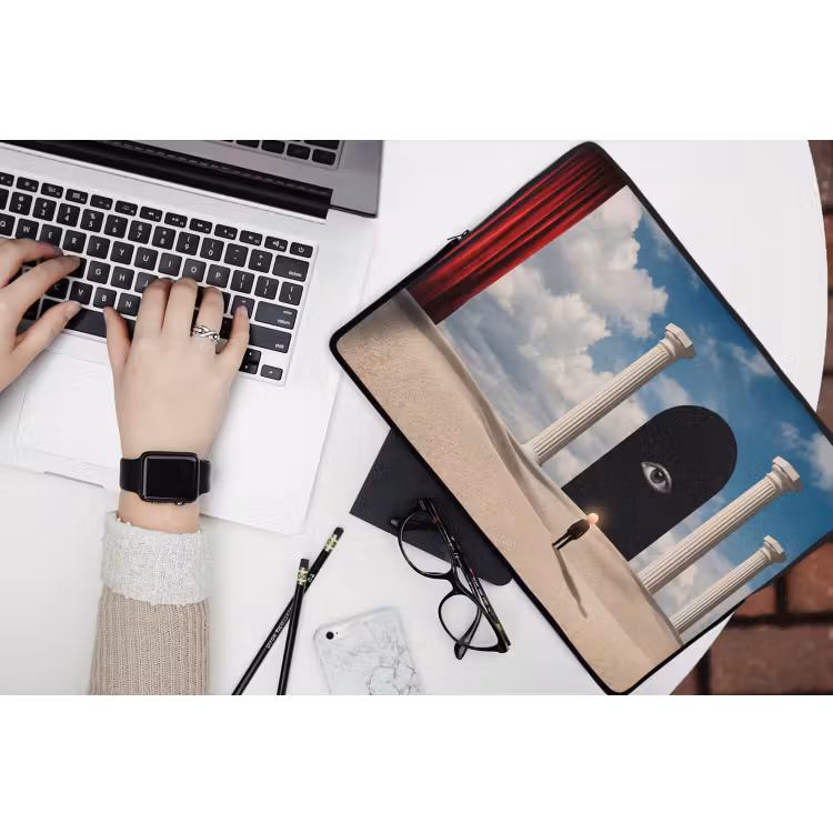 Laptophoes - Droom - Woestijn - Oog — 3