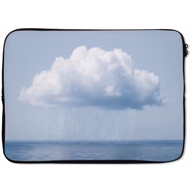 Laptophoes - Wolk - Regen - Natuur — 1