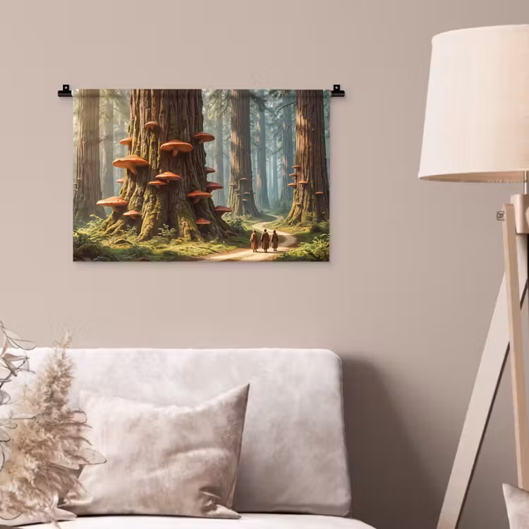 Wandkleed - Bos - Bomen - Natuur — 2
