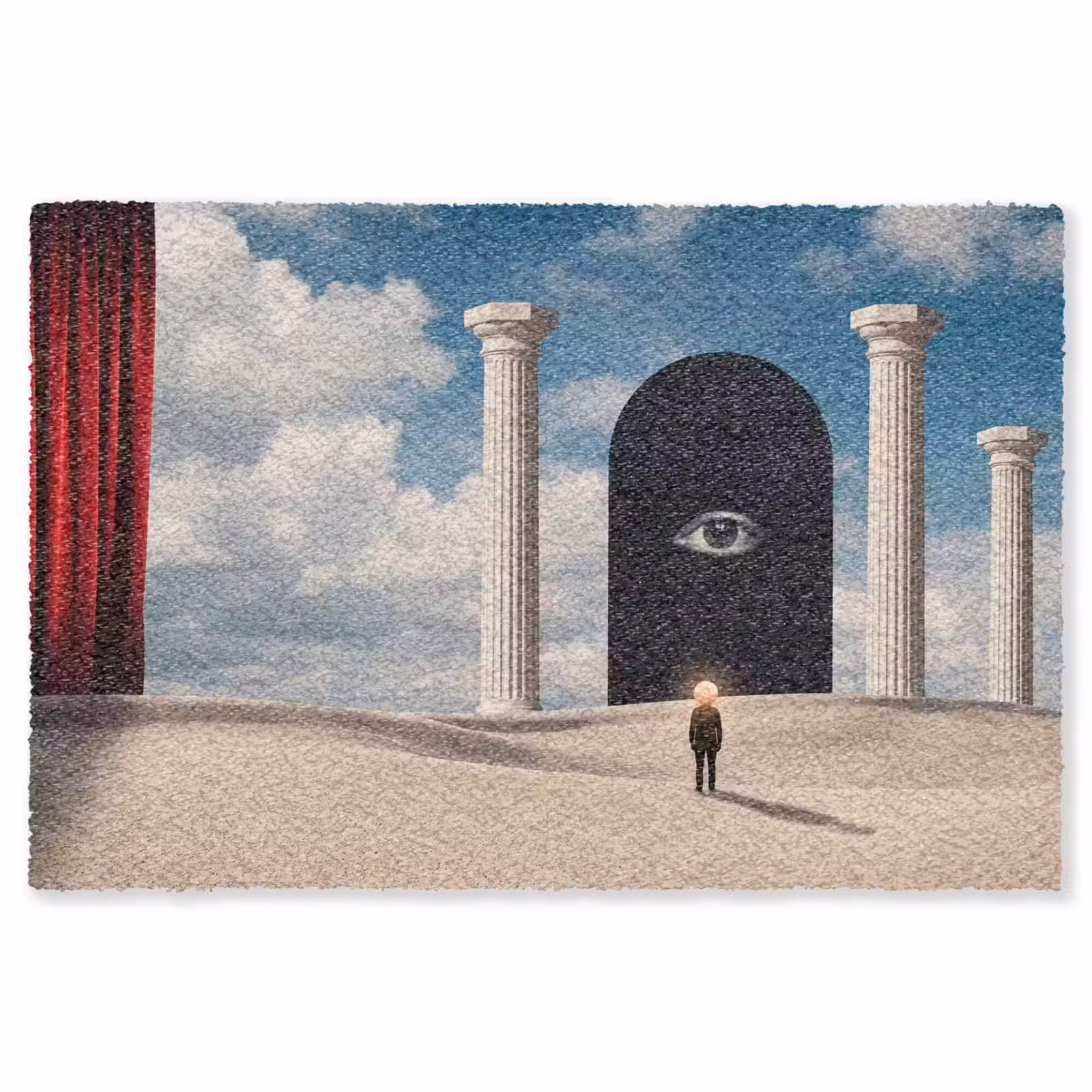 Vloerkleed - Droom - Woestijn - Oog — 1