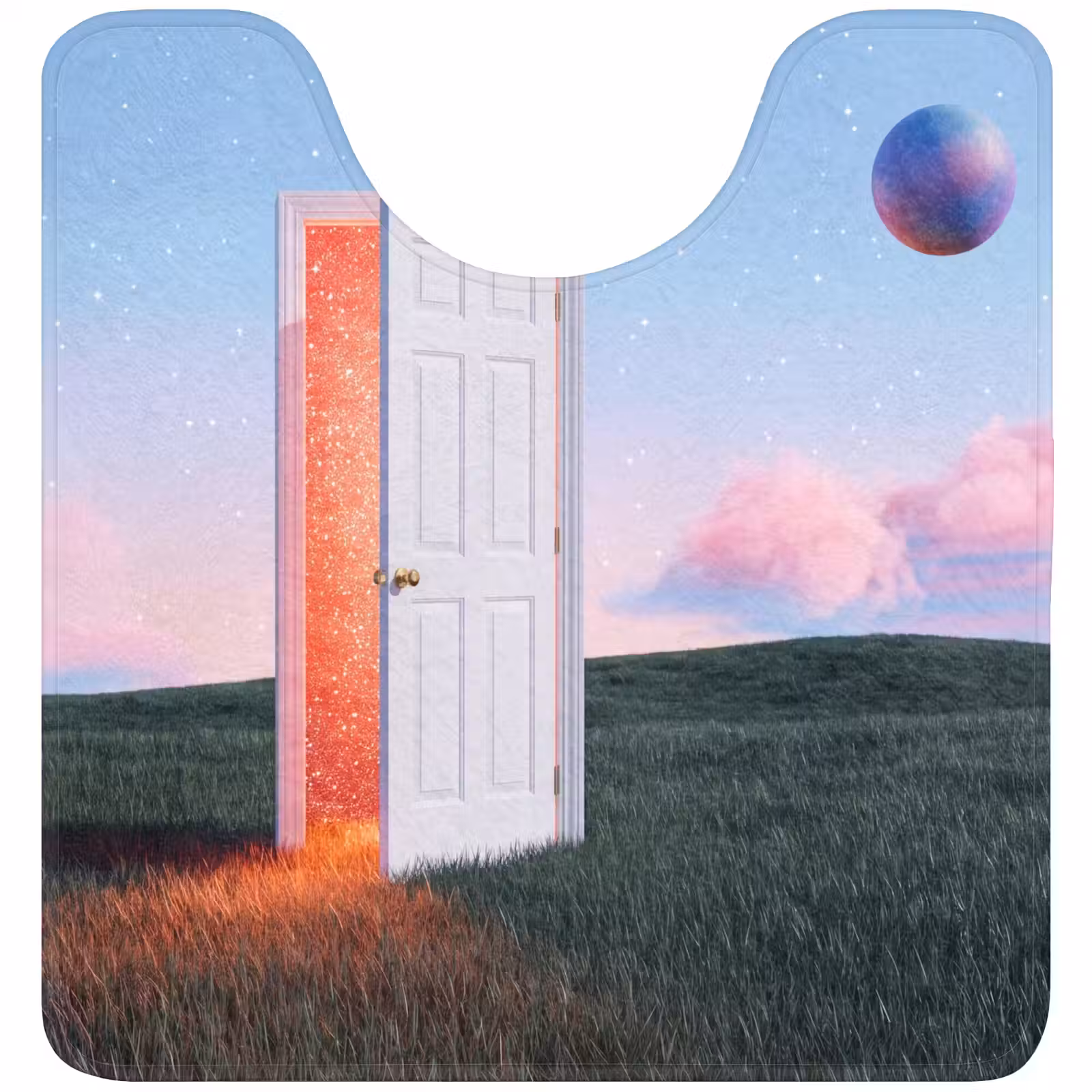 Wc Mat - Deur - Fantasie - Ruimte — 1