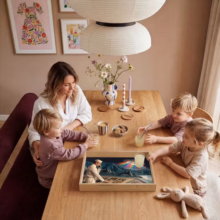 Dienblad - Man - Controlekamer - Strand — 7
