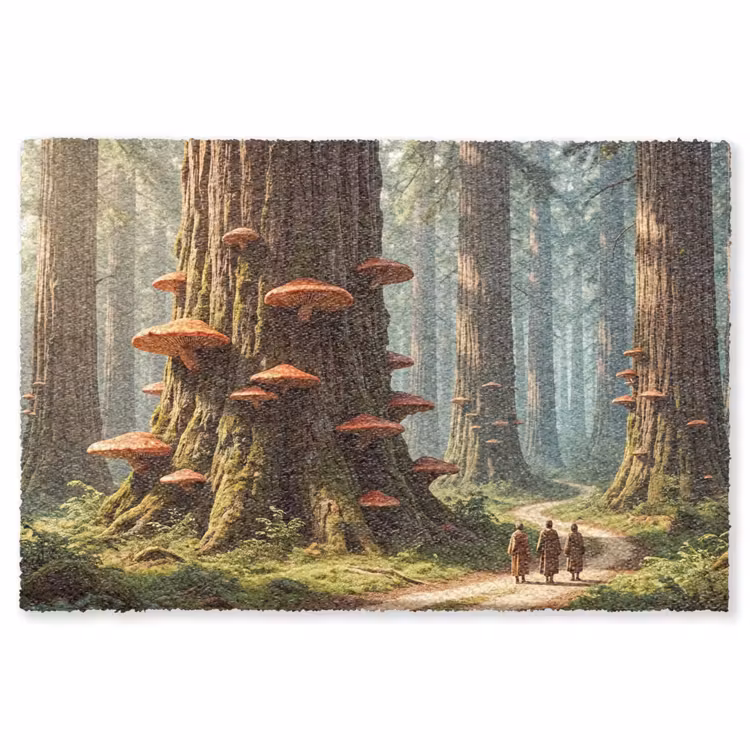 Vloerkleed - Bos - Bomen - Natuur — 1