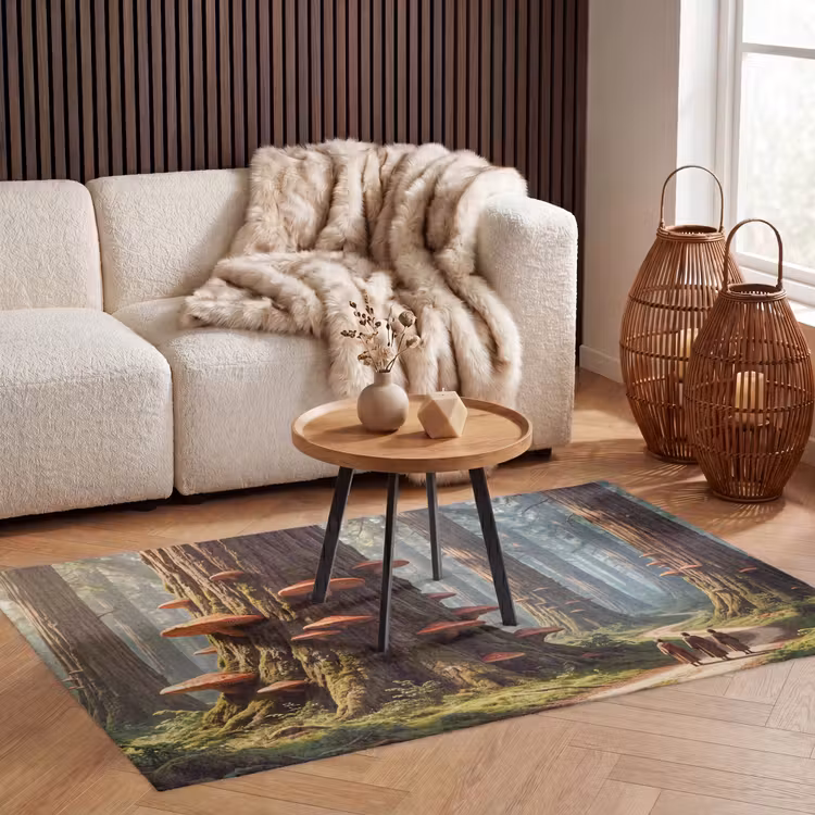 Vloerkleed - Bos - Bomen - Natuur — 3