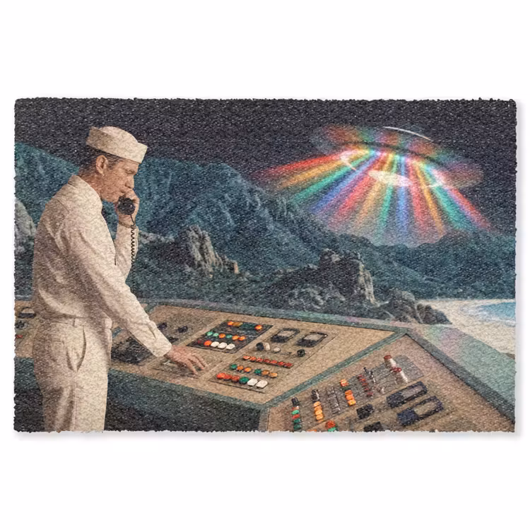 Vloerkleed - Man - Controlekamer - Strand — 1