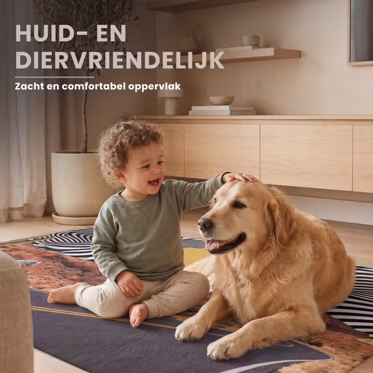 Vloerkleed - Paard - Woestijn - Natuur — 6