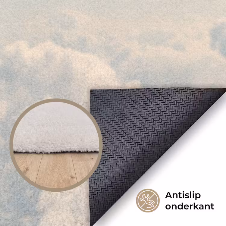Vloerkleed - Vrouwen - Duikhouding - Wolken — 4