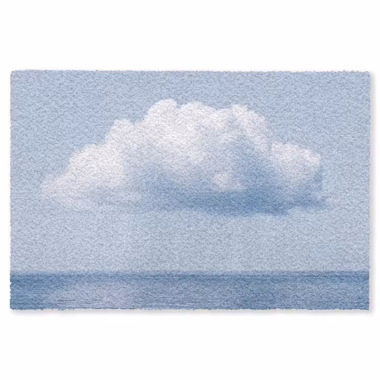 Vloerkleed - Wolk - Regen - Natuur — 1