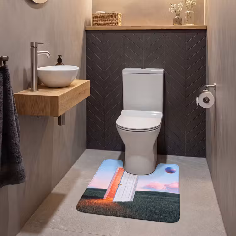 Wc Mat - Deur - Fantasie - Ruimte — 2