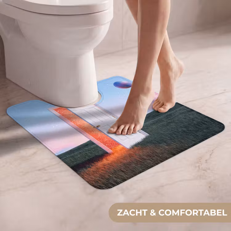 Wc Mat - Deur - Fantasie - Ruimte — 5