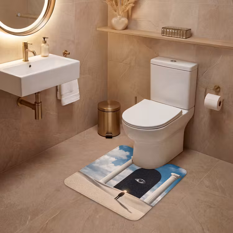 Wc Mat - Droom - Woestijn - Oog — 3